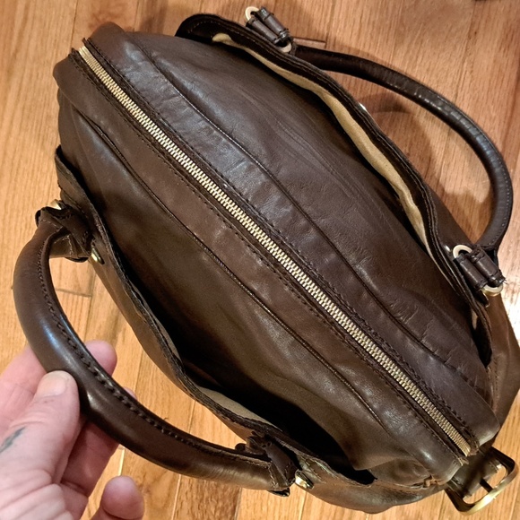 Jimmy Choo TOGO choco bowler satchel bag - Picture 7 of 13